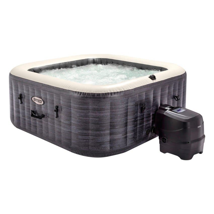 Intex PureSpa Plus inflatable hot tub with bubble jets